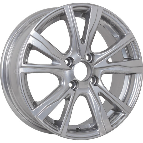 Колесный диск NEO 574  6xR15 4x100 ET45 DIA60.1 серебристый с эффектом хрома