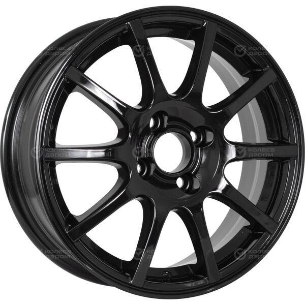 Колесный диск CrossStreet CR16  6xR15 4x100 ET50 DIA60.1 черный глянцевый
