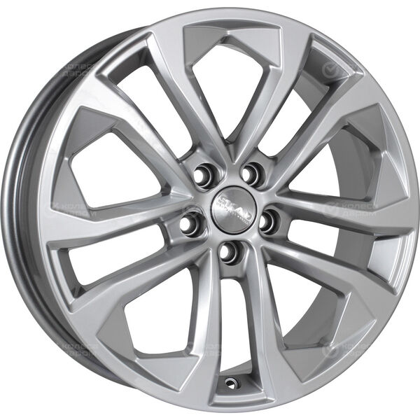 Колесный диск СКАД Тукан  7xR17 5x114.3 ET45 DIA67.1 серебристый