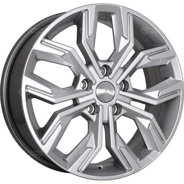 Колесный диск СКАД Амиата  7xR17 4x100 ET45 DIA54.1 серебристый