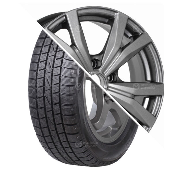 Колесо в сборе Laufenn I FIT IZ LW51 205/55 R16 91 T + X-trike X119 6.5x16 5x114.3 ET45 DIA67.1 темно-серебристый