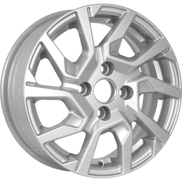 Колесный диск KDW KD1420  5.5xR14 4x100 ET40 DIA56.6 серебристый