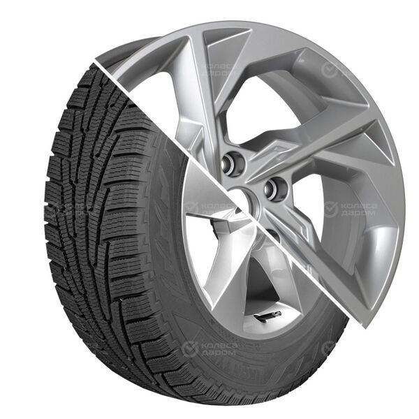 Колесо в сборе Ikon (Nokian Tyres) NORDMAN RS2 SUV 225/65 R17 106 R + СКАД KL-366 7x17 5x114.3 ET45 DIA66.1 серебристый