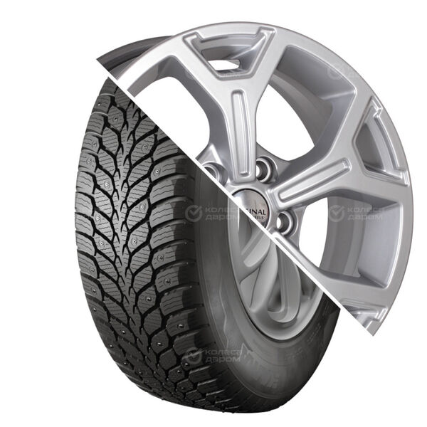 Колесо в сборе Кама ALGA SUV (HK-532) 215/65 R16 102 T + СКАД KL-318 6.5x16 5x114.3 ET50 DIA67.1 серебристый