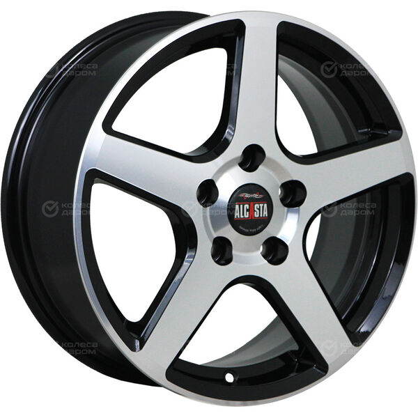 Колесный диск Alcasta M62  6.5xR16 5x114.3 ET40 DIA66.1 черный полностью полированный