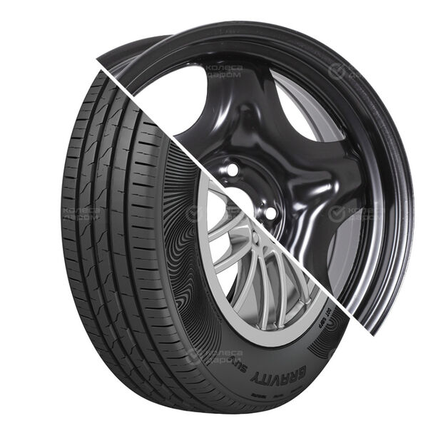 Колесо в сборе Cordiant Gravity SUV 215/65 R16 102 H + ТЗСК Lada Vesta 6.5x16 4x100 ET50 DIA60.1 черный