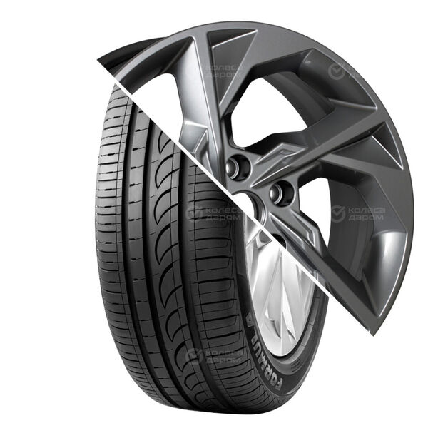 Колесо в сборе Formula Energy 215/55 R17 94 W + СКАД KL-366 7x17 5x114.3 ET45 DIA60.1 темно-серый цвет с перламутровыми оттенками