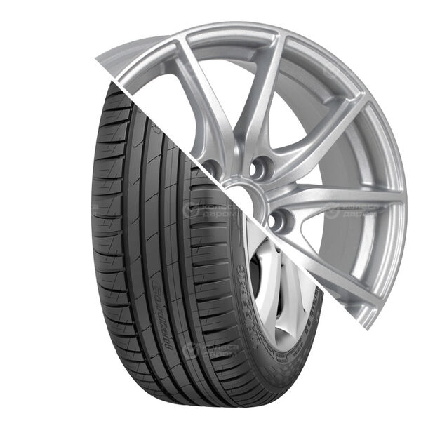 Колесо в сборе Cordiant Sport 3 PS2 215/60 R16 99 V + NEO 676 6.5x16 5x114.3 ET45 DIA66.1 серебристый