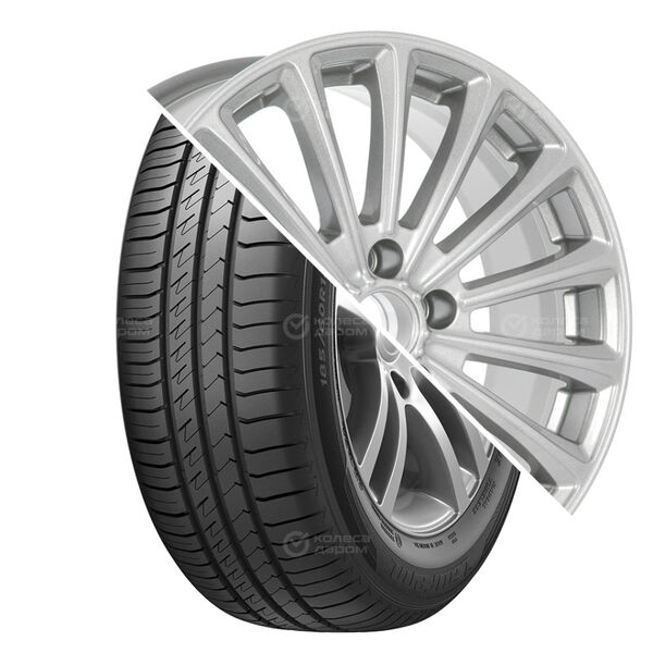 Колесо в сборе Laufenn G FIT EQ LK41 225/65 R17 102 H + X-trike X136 7x17 5x110 ET45 DIA63.35 насыщенный серебристый