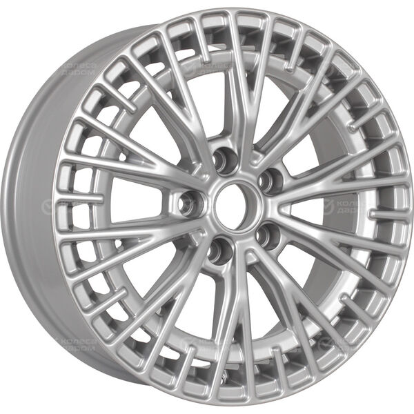 Колесный диск KDW KD1730  7xR17 5x114.3 ET40 DIA64.1 (уценка) серебристый