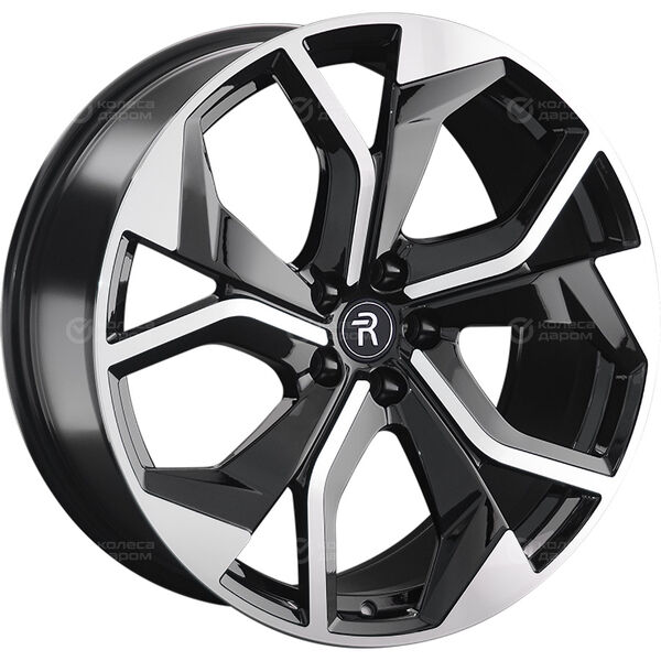 Колесный диск Replay B333  9.5xR21 5x112 ET37 DIA66.6 черный полностью полированный
