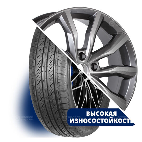 Колесо в сборе Autogreen Sport Cruiser-SC6 225/60 R18 100 H + КиК Портер 7.5x18 5x114.3 ET35 DIA66.1 темно-серебристый