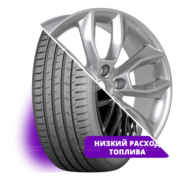 Колесо в сборе Atlander LanderXsport ATL36 215/55 R18 99 W + СКАД Premium Series 7x18 5x114.3 ET40 DIA66.1 серебристый