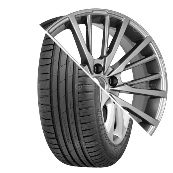 Колесо в сборе Cordiant Sport 3 PS2 225/65 R17 106 H + KDW KD1740 7x17 5x114.3 ET45 DIA60.1 темно-серый