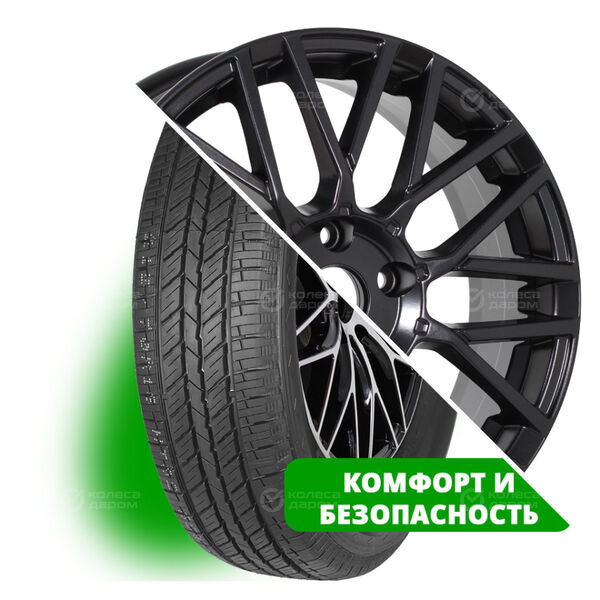 Колесо в сборе Evergreen ES82 215/60 R17 96 H + Tech Line 739 6.5x17 5x114.3 ET40 DIA64.1 матовый черный