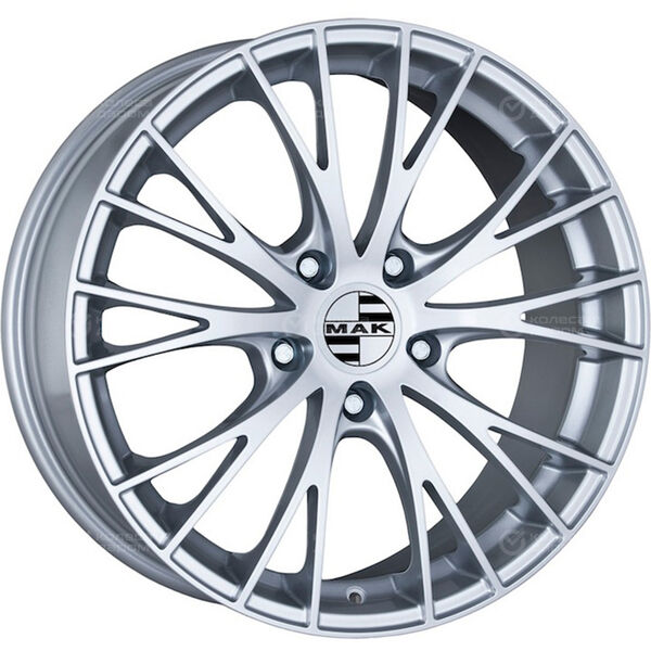 Колесный диск MAK RENNEN  8xR19 5x112 ET50 DIA57.1 серебристый