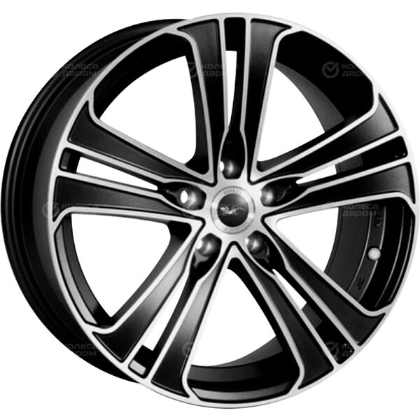 Колесный диск Lizardo XH569  8.5xR20 5x114.3 ET40 DIA67.1 черный с алмазной обработкой лицевой части