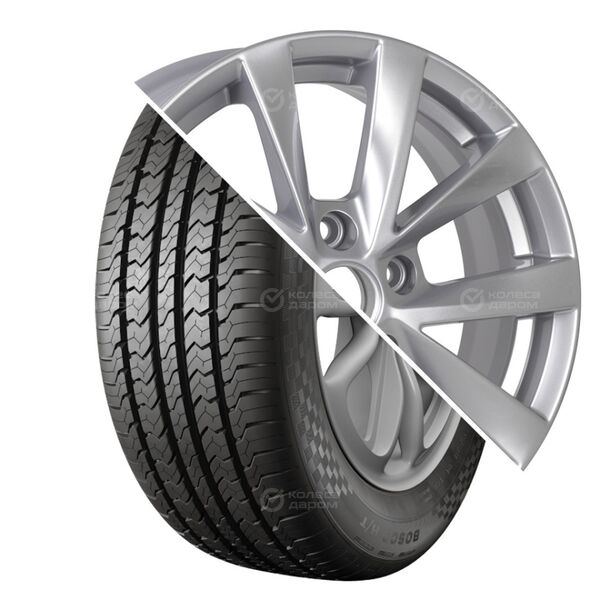 Колесо в сборе Viatti Bosco (V-238) 215/70 R16 100 H + Ifree Реплика КС863 (ZV 16_Corolla) 6.5x16 5x114.3 ET45 DIA67.1 серебристый