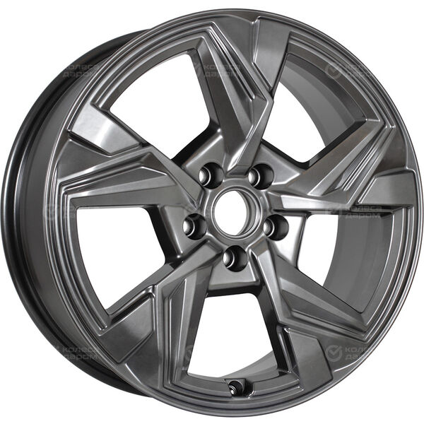 Колесный диск КиК Кайан  7.5xR18 5x114.3 ET35 DIA60.1 темно-серебристый