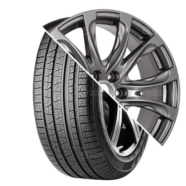 Колесо в сборе Pirelli Scorpion Verde All season 265/60 R18 110 H + X-trike X134 8x18 6x139.7 ET36 DIA100.1 темно-серебристый