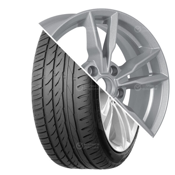 Колесо в сборе Torero MP47 205/55 R16 91 H + iFree Икигай 6.5x16 5x114.3 ET50 DIA66.1 серебристый