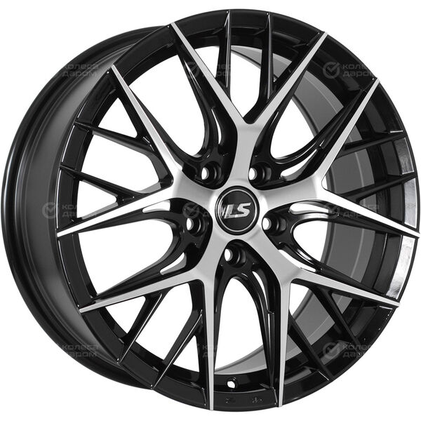 Колесный диск LS FlowForming LS RC57  8.5xR20 5x114.3 ET35 DIA60.1 черный полностью полированный