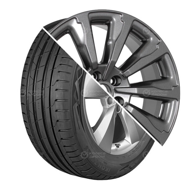 Колесо в сборе Ikon Autograph Ultra 2 SUV 235/60 R18 107 W + СКАД Астер 8x18 5x114.3 ET45 DIA66.1 темно-серый цвет с перламутровыми оттенками