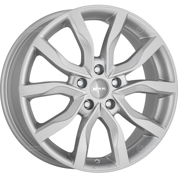 Колесный диск MAK HIGHLANDS  8xR19 5x108 ET45 DIA63.4 серебристый