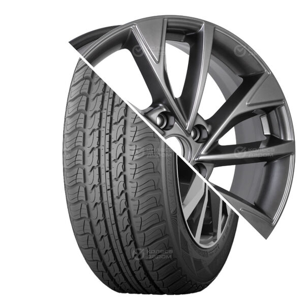 Колесо в сборе Torero MP82 225/65 R17 102 H + КиК Роквуд 7x17 5x108 ET45 DIA60.1 темно-серебристый