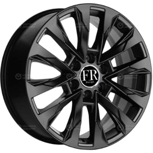 Колесный диск Replica FR TY5558  8xR20 6x139.7 ET60 DIA95.1 черный глянцевый