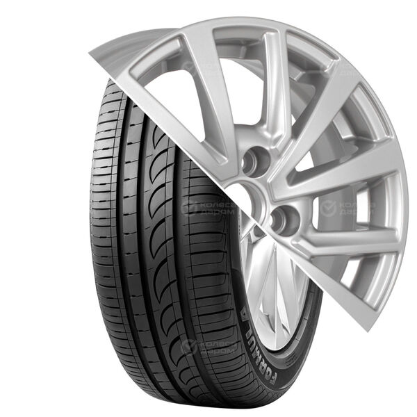 Колесо в сборе Formula Energy 185/60 R14 82 H + KDW KD1430(КС1093-00) 5.5x14 4x98 ET35 DIA58.5 серебристый